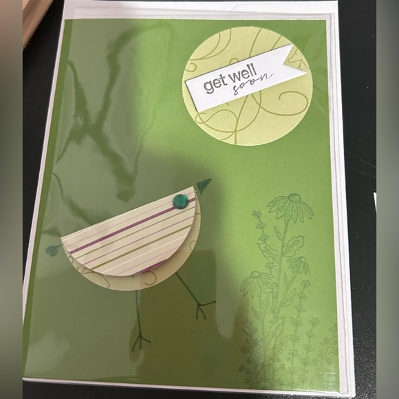 Bundle of 5!Handmade cards You will receive with envelopes and plastic covers. - Picture 8 of 16